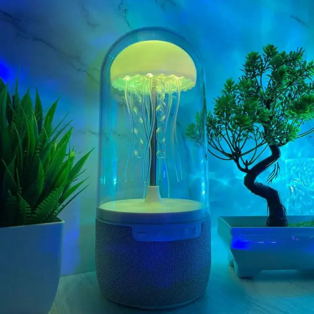 Lámpara LED Medusa Parlante Bluetooth (Multicolor)
